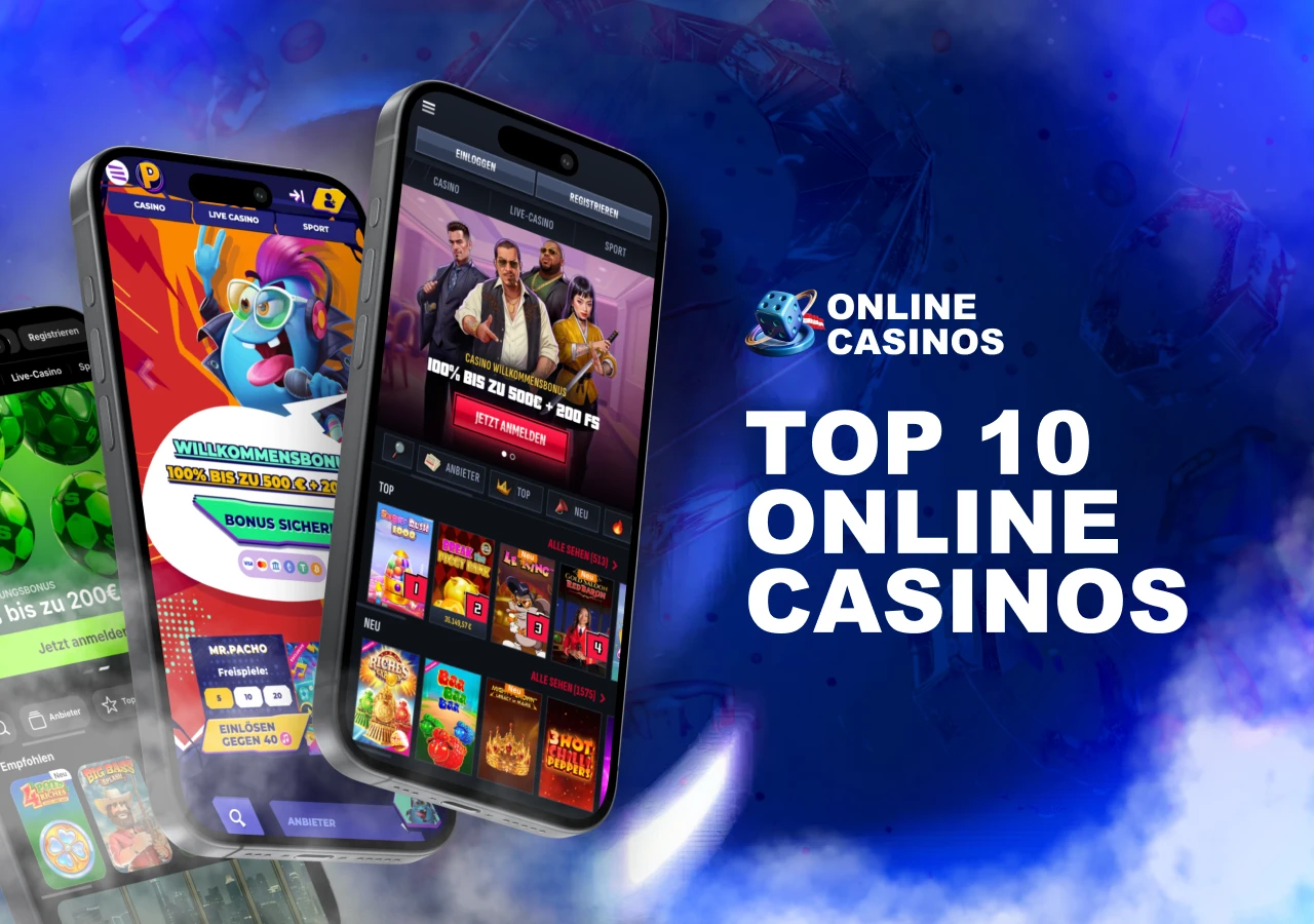 Zusammenstellung der zehn bestbewerteten Online-Casinos Österreichs basierend auf Spielangebot, Support und technischer Stabilität